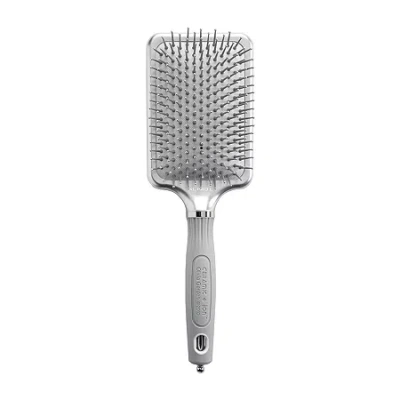Olivia Garden Ceramic + Ion Xl Pro Large Paddle Brush Brush In Transparent