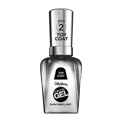 Sally Hansen Miracle Gel Shiny Top Coat Top Coat In Transparent
