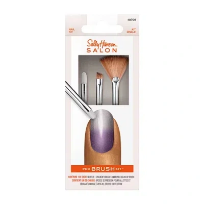 Sally Hansen Salon Pro Brush Kit Manicure Kit In Transparent