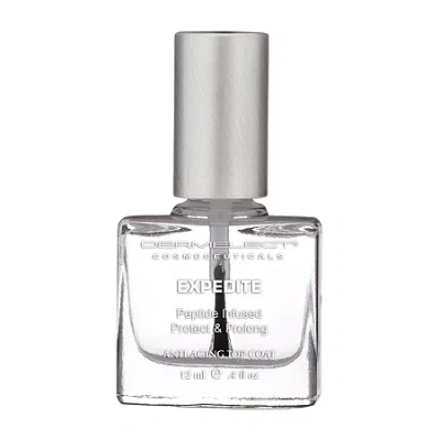 Dermelect Expedite Protect & Prolong Top Coat Nail Treatment In Transparent