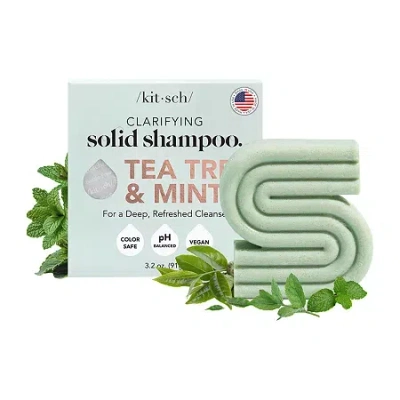 Kitsch Tea Tree Mint Clarifying Shampoo Bar In Multi