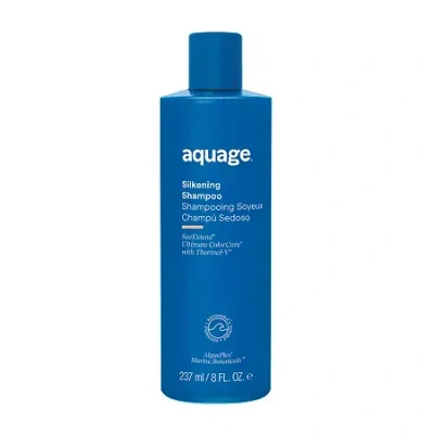Aquage Silkening Shampoo - 8 oz In Transparent