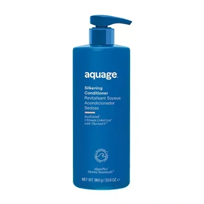 Aquage Silkening Conditioner- 33.8oz In Transparent