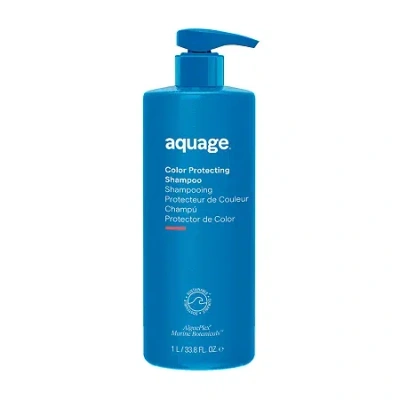 Aquage Color Protect Shampoo- 33.8 oz In Transparent