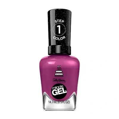 Sally Hansen Fuchsia Fever (neon) Nail Polish In Purple