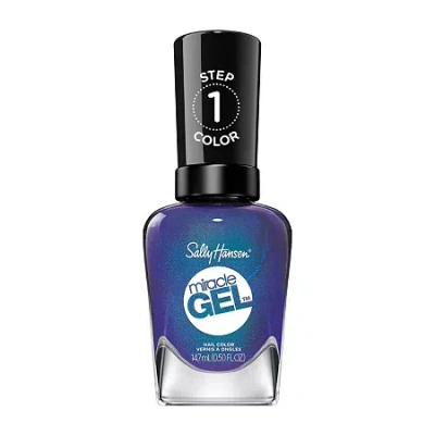 Sally Hansen Fuchsia Fever (neon) Nail Polish In Blue