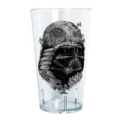 Disney Collection Star Wars Empire Head 24 oz Tritan Cup 4pc Set In Transparent