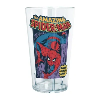 Disney Collection Marvel Spidey Cover 24 oz Tritan Cup 4pc Set In Transparent