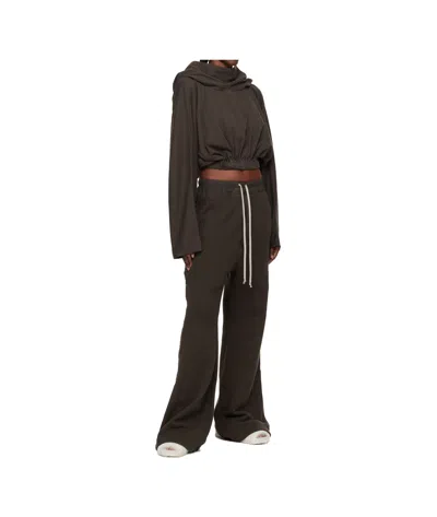 Rick Owens Drkshdw Concordians Pusher Sweatpants In Green