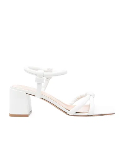 Gianvito Rossi Strappy High-heeled Sandals In White