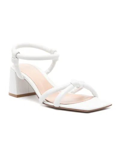 Gianvito Rossi Strappy High-heeled Sandals In White