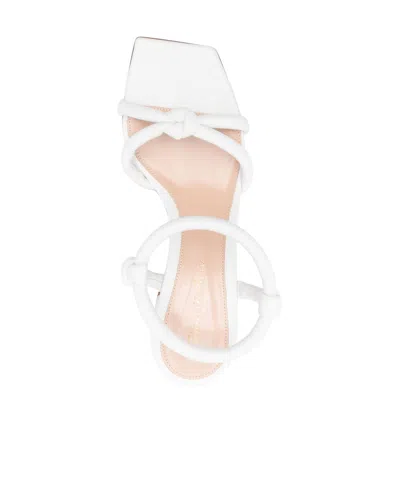 Gianvito Rossi Strappy High-heeled Sandals In White