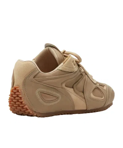 Axel Arigato Slow Runner Cutout Sneakers In Brown