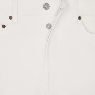 Celine Boyfriend Jeans 001 In Denim In White
