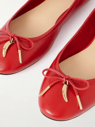 Chloé Iris Ballet Flats In Red