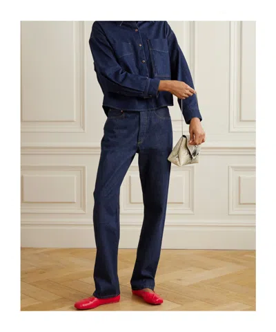 Agolde Kelley High-rise Straight-leg Jeans In Blue