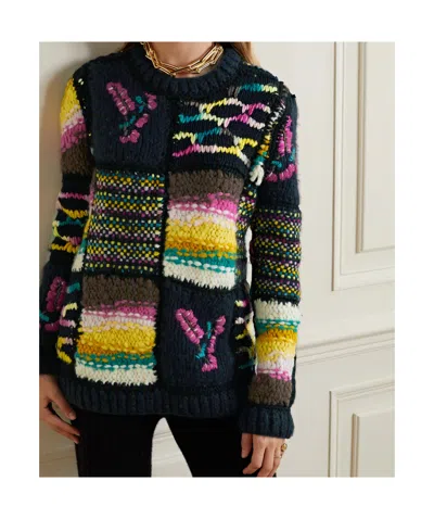 Gabriela Hearst Long-sleeved Sweater In Multi
