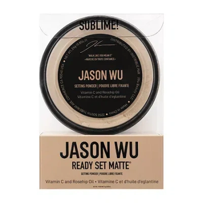 Jason Wu Beauty Ready Set Matte Powder In Transparent