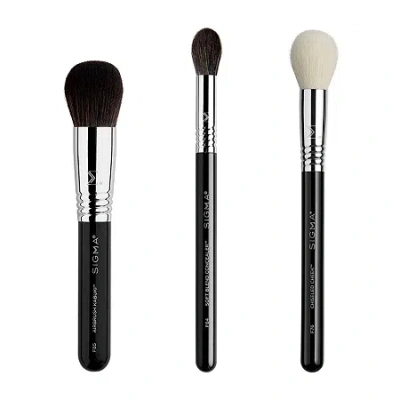 Sigma Beauty Cream Complexion Brush Set ($75 Value) In Transparent