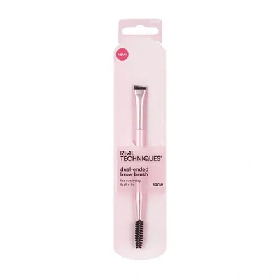 Real Techniques Dual Ended Brow Brush In Pink