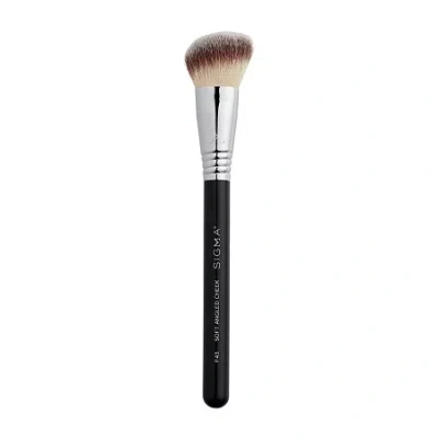 Sigma Beauty F43 Soft Angled Cheek Brush In Transparent