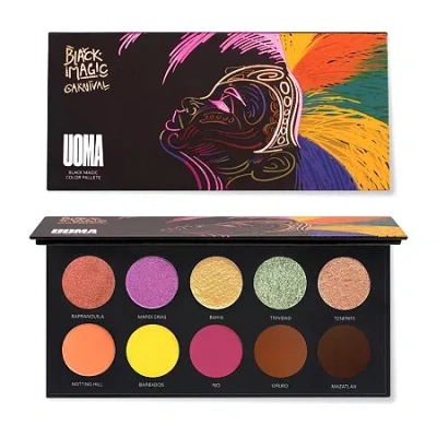 Uoma Beauty Black Magic Color Palette In Multi