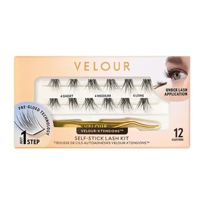 Velour Lashes Velour-xtensions Self-stick Lash Kit In Multi