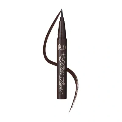 Kvd Beauty Mini Tattoo Liner Waterproof Liquid Eyeliner In Brown