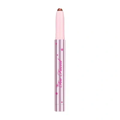 Too Faced Quickie Queen Sparkling Eye Shadow Stick In Brown