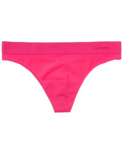 Le Mystere Seamless Comfort Thong In Pink