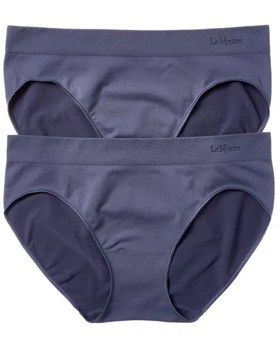 Le Mystere 2pk Seamless Comfort Bikini In Black