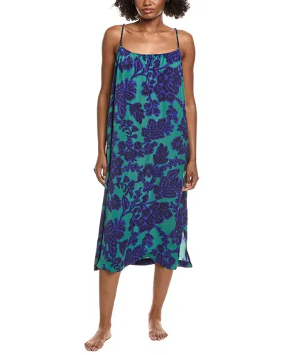 Sanctuary Long Chemise In Green