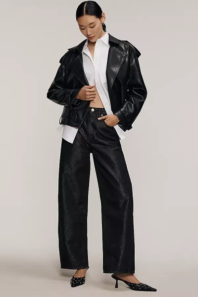 Hudson Bailey High-rise Relaxed Barrel Jeans In Blue