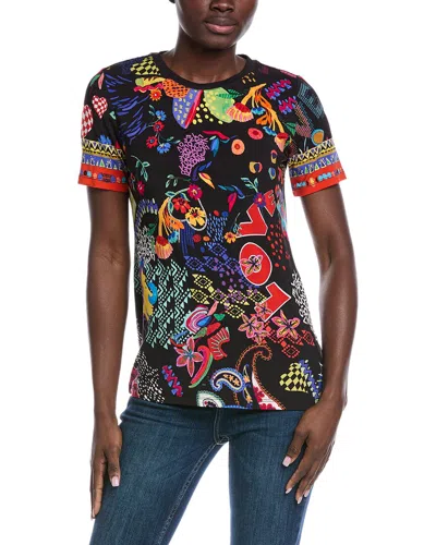 Johnny Was The Janie Favorite T-shirt In Black