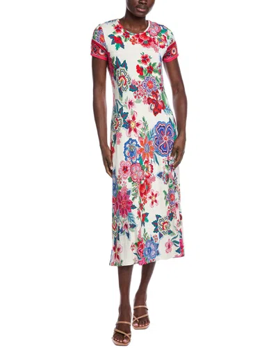 Johnny Was The Janie Favorite Cap Sleeve Dress- Ka In Multi