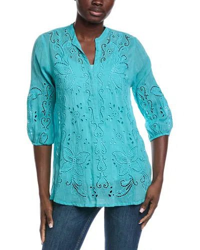 Johnny Was Kallia Tunic In Green