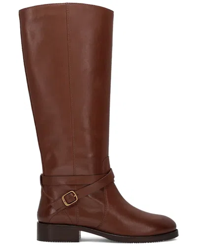 Frye Melissa Belted Leather Boot In Brown