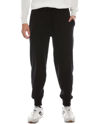 Scott & Scott London Brodie Cashmere Wool & Cashmere-blend Jogger In Black