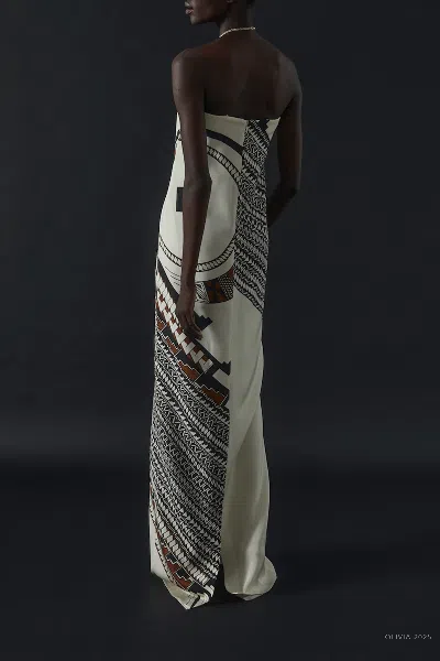 Heirlome Alex Jurado Dress In Ivory Multi In Multi