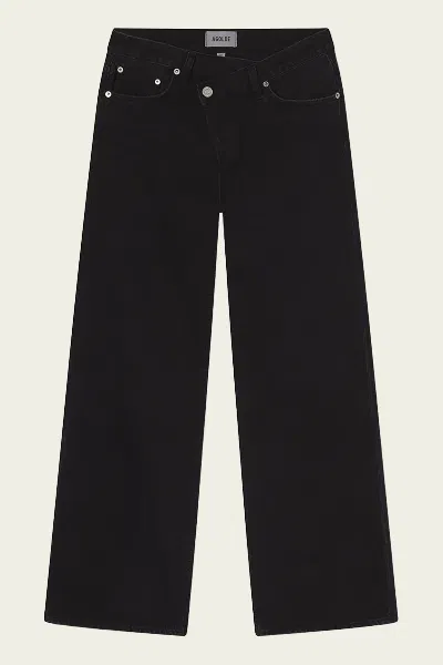 Agolde Arc Criss Cross Jean In Phase In Black