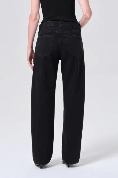 Agolde Arc Criss Cross Jean In Phase In Black