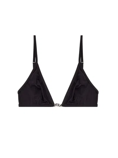 Diesel Marlyn Bra Woman Black In Black