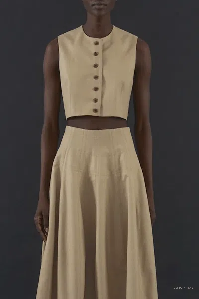 Heirlome Danielle Top In Tussah In Animal Print