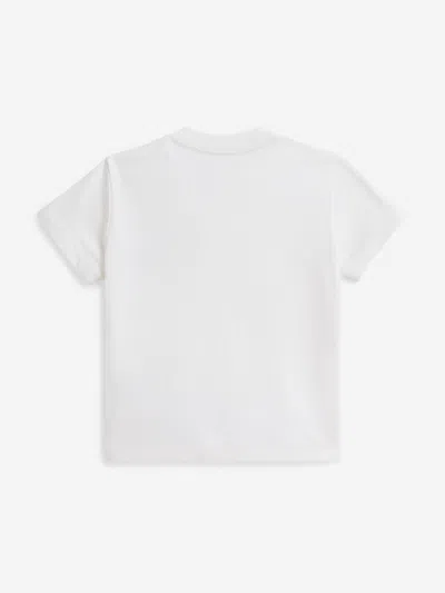 Ralph Lauren Baby Boys Logo T-shirt In White