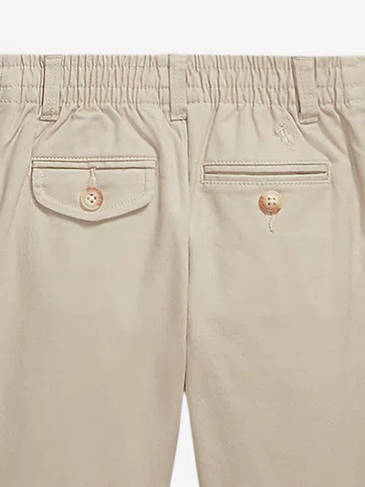 Ralph Lauren Baby Boys Shirt And Trousers Set In Black