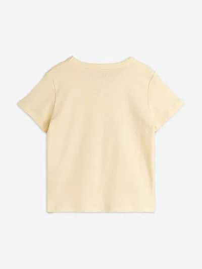 Mini Rodini Kids Dino Regular T-shirt In Neutral