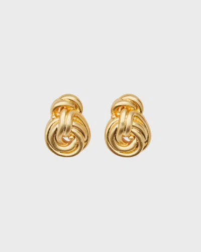 Julietta Earrings Knot In Gold