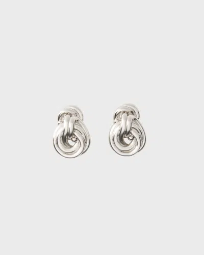 Julietta Earring Knot In Silver