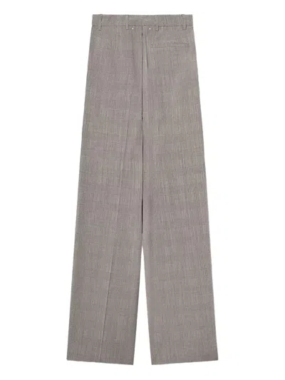 Golden Goose Naomi Virgin Wool Trousers In Gray