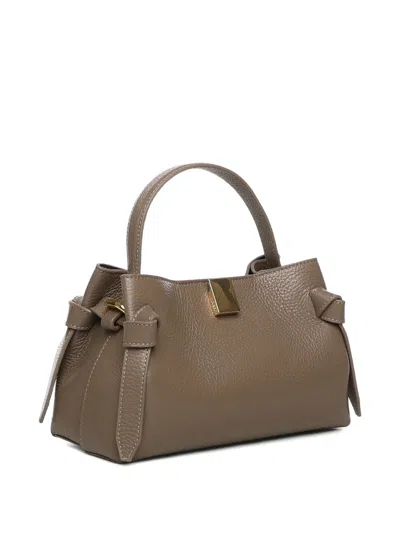 Yuzefi Mini Gyoza Leather Tote Bag In Pattern